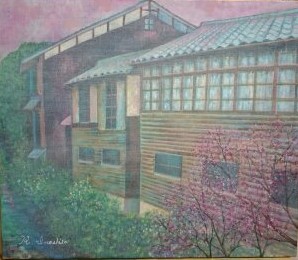 ２０１６年　上野の森「日本の自然を描く展」　☆「早春」　
